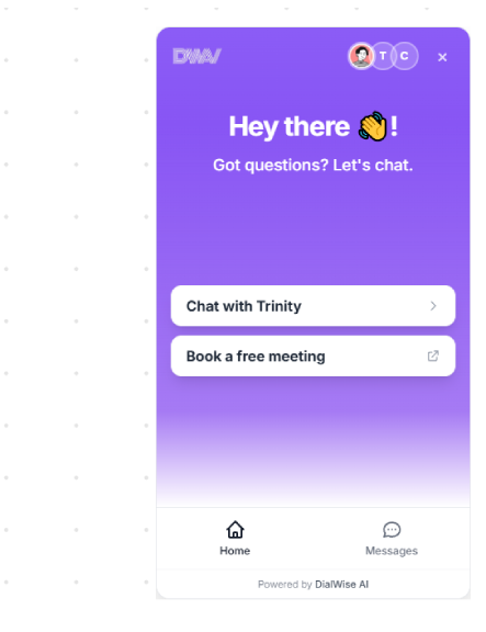 Website Chatbots feature overview